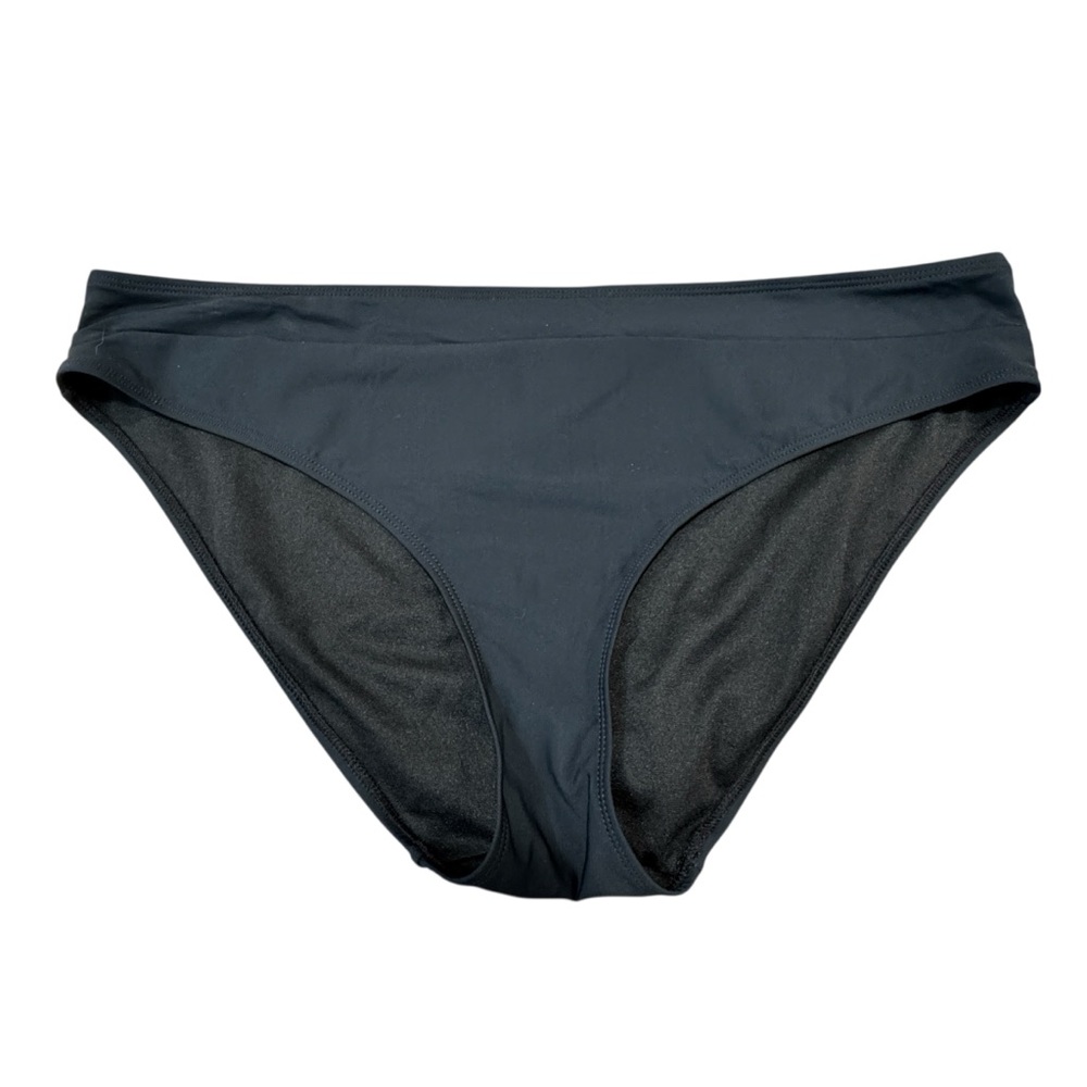 Accessorize London Women’s Bikini Bottom Black Swimwear Size 12
